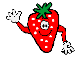 buah strawberry gambar-animasi-gif